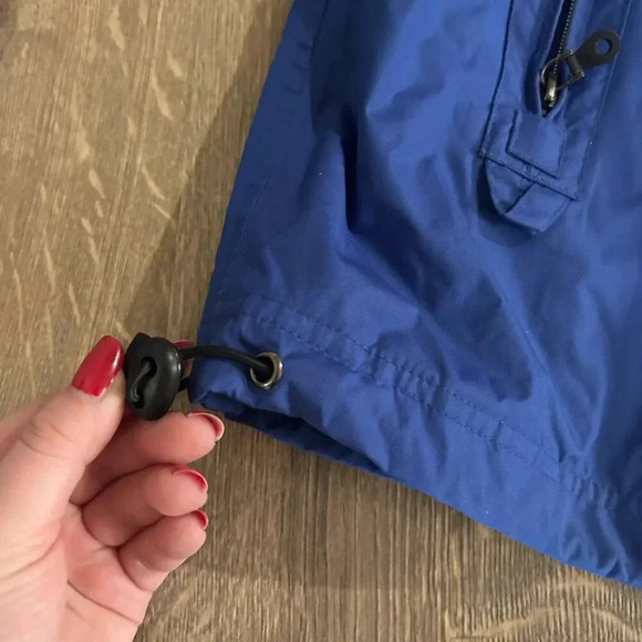 blue rain jacket - Picture 6 of 8